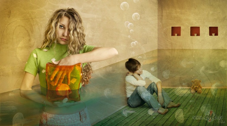 Pel�kas domas un netic�ba saviem sp�kiem... atmi�u smeldze => ...