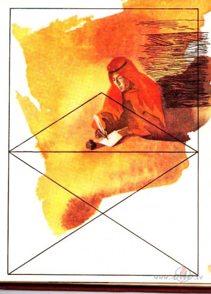 Tava Solveiga st�v
Vakara bl�zmas v�rtos,
Gaidot, kad ...