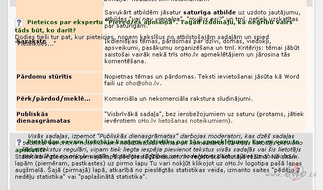 &nbsp;
M��inu piesl�gties k� re�istr�tais lietot�js, bet sa�emu ...