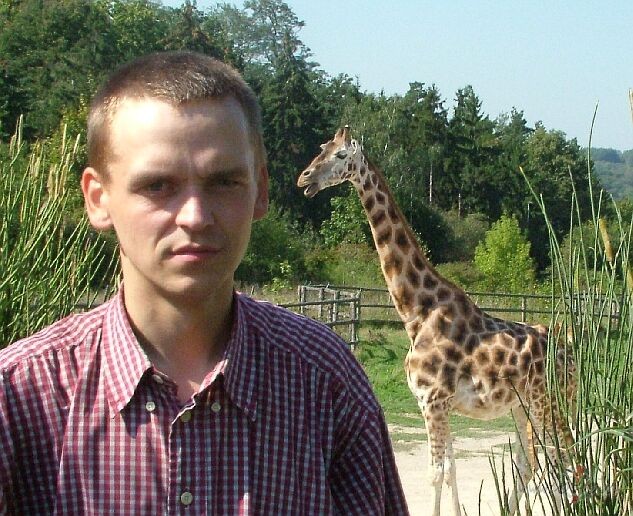 Pec ilgiem laikiem es atkal sastapu zirafi :)