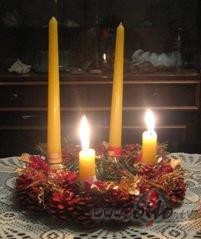 Pirma Advente ir jau garam un otra ir jau klat :))