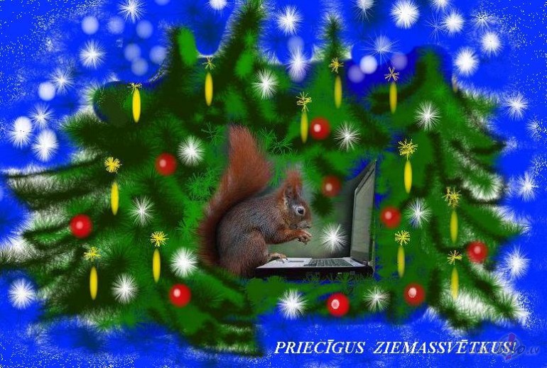 Mazliet sniega izdev�s sar�p�t:))) Nu nekas, l�dz vakaram v�l t�lu, ...
