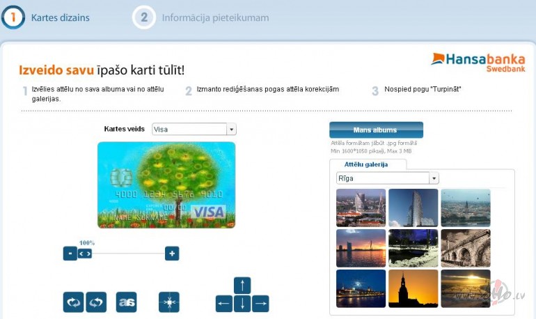 Re, k� tas notiek:)) Tagad man b�s sava karte&nbsp; ar pa�as z�m�tu ...