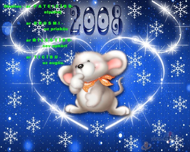 Labr�t! Kur� v�l var papildin�t?
Daudz laimes, prieka, p�rtic�bas, ...