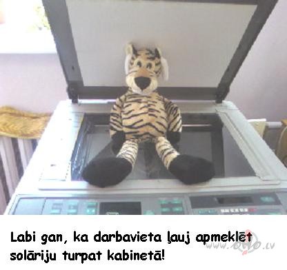 J�, tik tie��m trakas!
