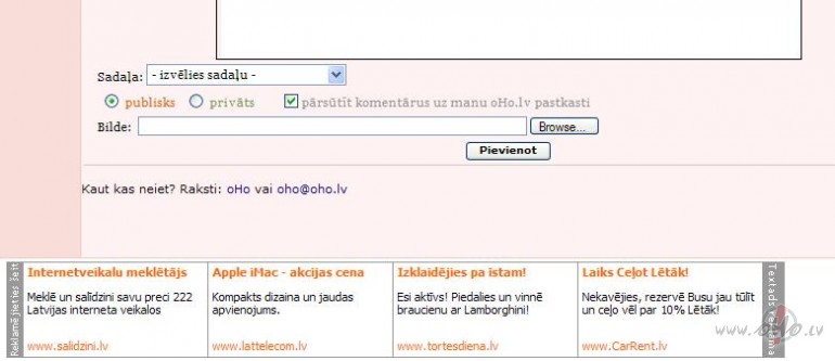 Rezerv� busu un taisies uz tusu, l�dzini preci un nop�rc sev veci, ...