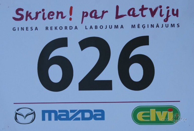 Skrien! par Latviju ir Pasaules Ginesa rekorda laboanas minjums ...