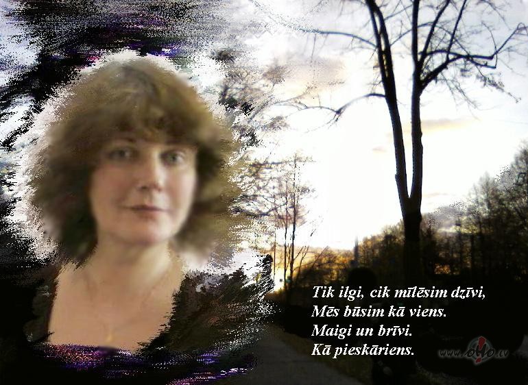 Es nakt� dzird�ju, k� dz�rves lidoja, no ziemas b�got proj�m, Un jutu ...