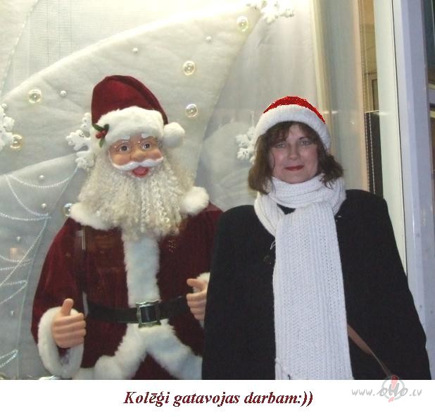 Man&nbsp; ��iet, ka sniegs v�l �ipri snigs, un Ziemassv�tkos visiem ...