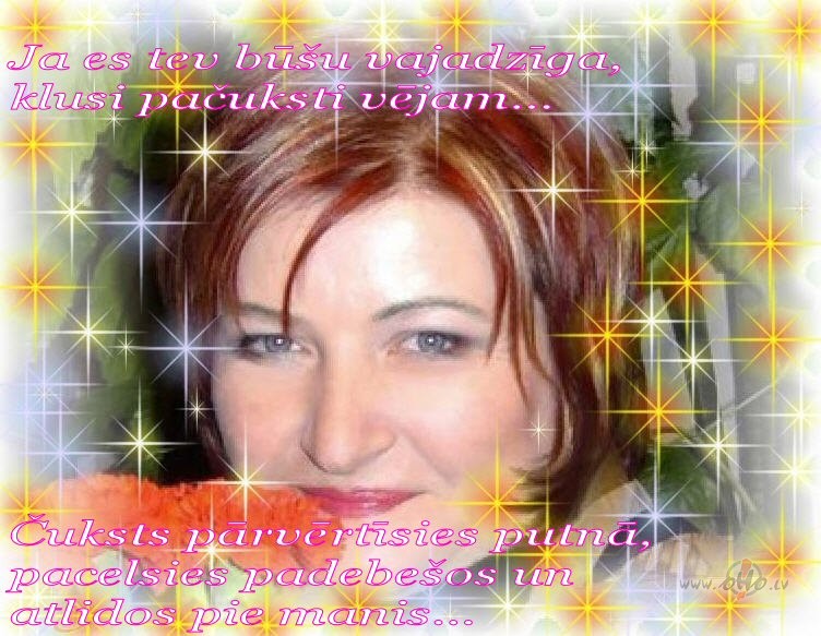 Ja tev� ir m�lest�ba - dalies taj�, un tu sa�emsi gara aug�us.