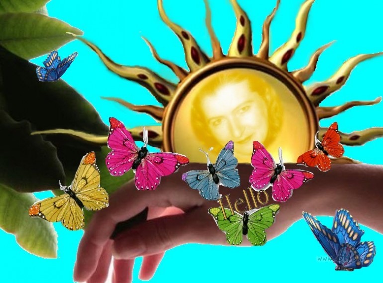 Es gribu b�t tauri�� sp�rniem gai�ziliem


Un ik r�tu un vakaru ...