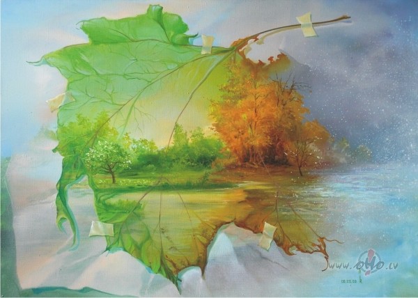 Es vienk�r�i,dz�voju,esmuk� pu�e,k� zars un k� lapaun gaidu kad ...