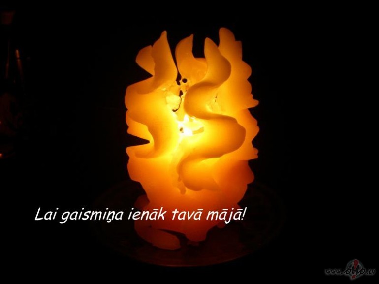 jauku um m��u Pirmo Adventi!