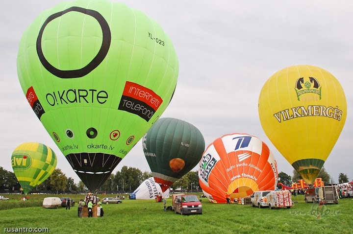 Gaisa Balonu Festivls - ceturtais un pdjais lidojums