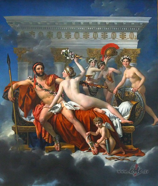 Arejs un Afrodite... Jacques-Louis David (18.g.s beigas) interpretcij..