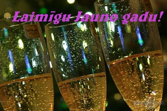 Laimgu Jums visiem Jauno gadu!:)