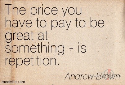 Repetition - success